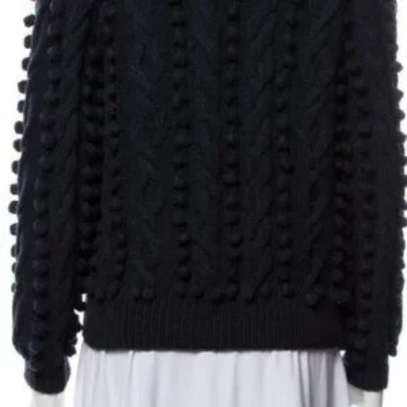 Doen Pomme Cardigan Sweater in Navy Blue Size M - Picture 4 of 4